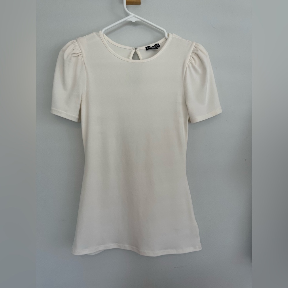 Crew neck tee